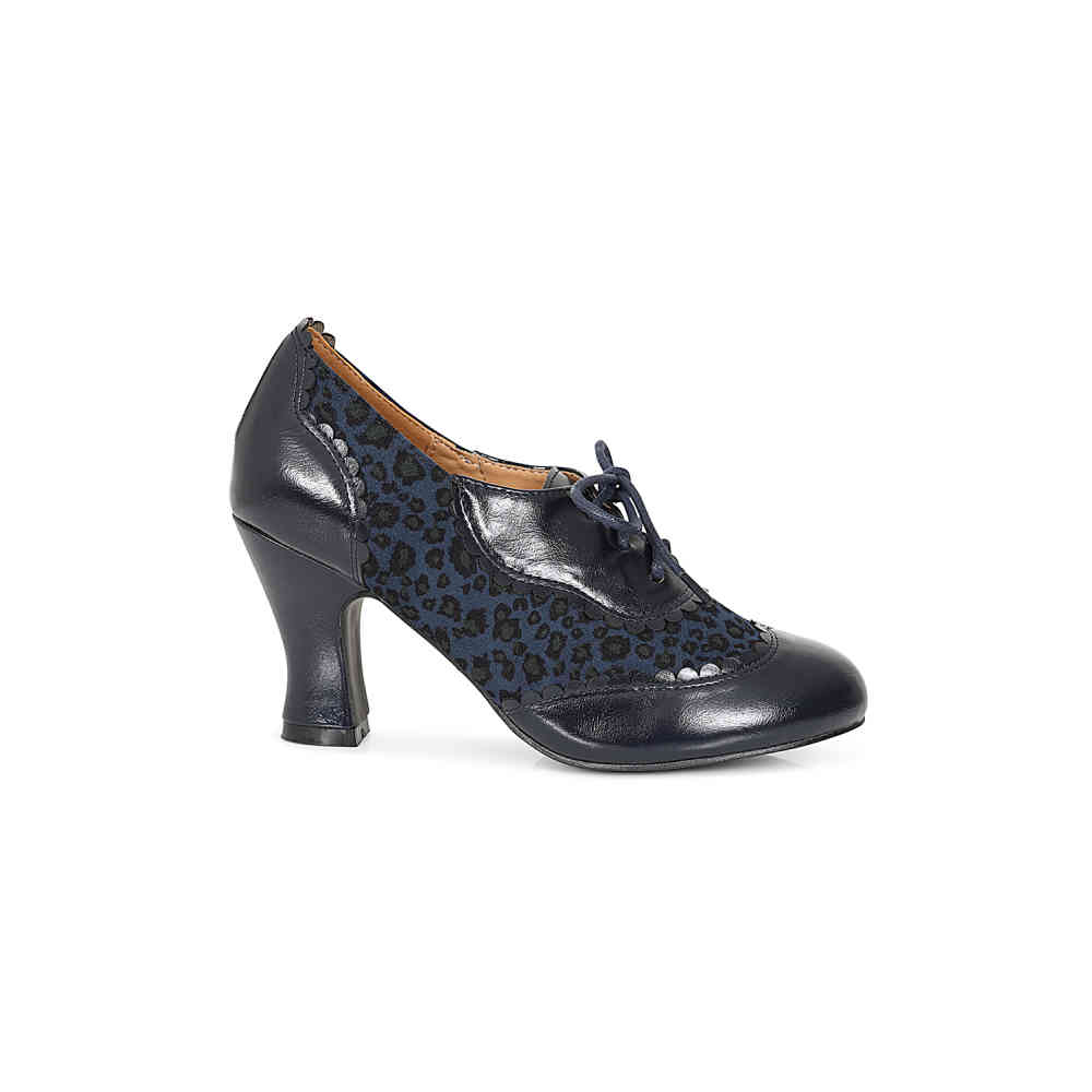 Banned - Bertie'S Leopard Pumps - Donkerblauw